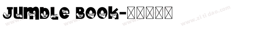 Jumble Book字体转换